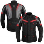 FORCE RIDING JACKET  ( Drifter (ฺBlack Red)