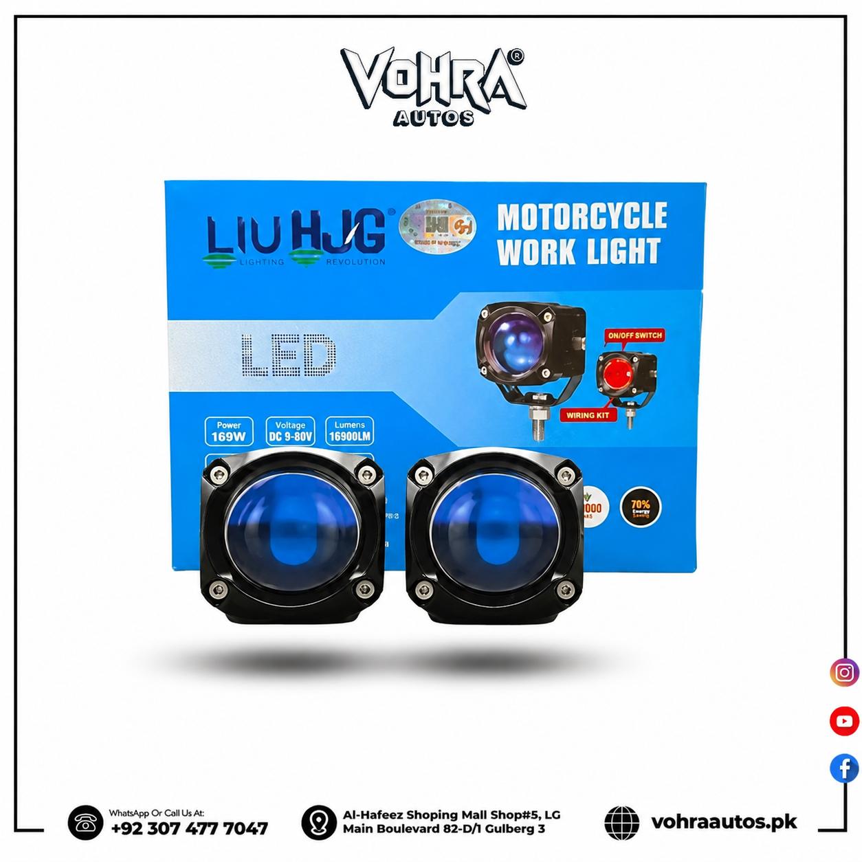 LIU HJG Atomic Light 160W Pair